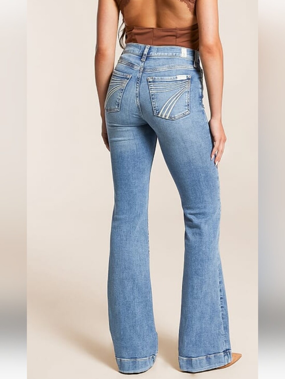 7 For All Mankind Tailorless Dojo Light Wash Size 31